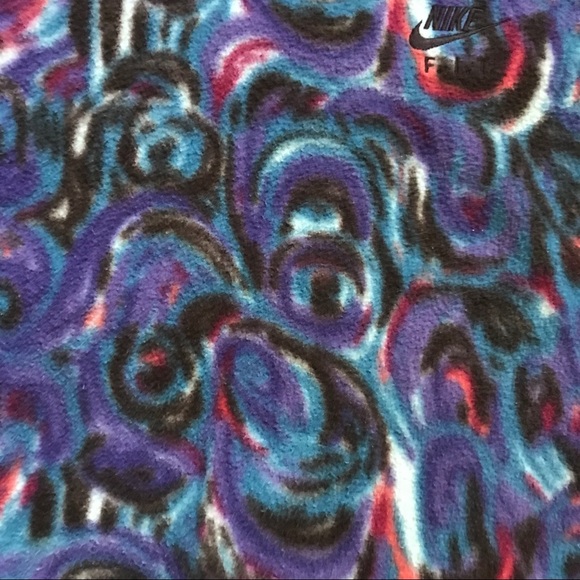 Vintage Nike bright abstract fleece sweatshirt, XS - Picture 5 of 7